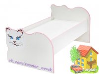 Детская кроватка «Кошечка»