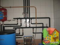 Монтаж водопровода, отопления, канализации